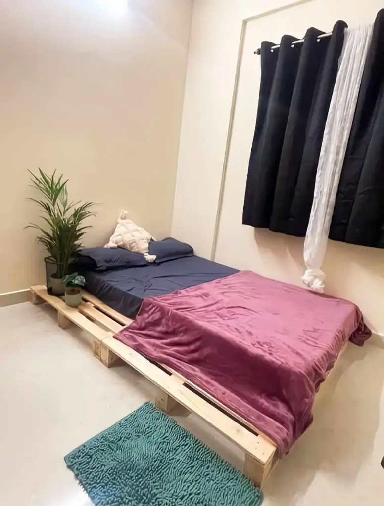 Double Size Pallet Bed (Single base)